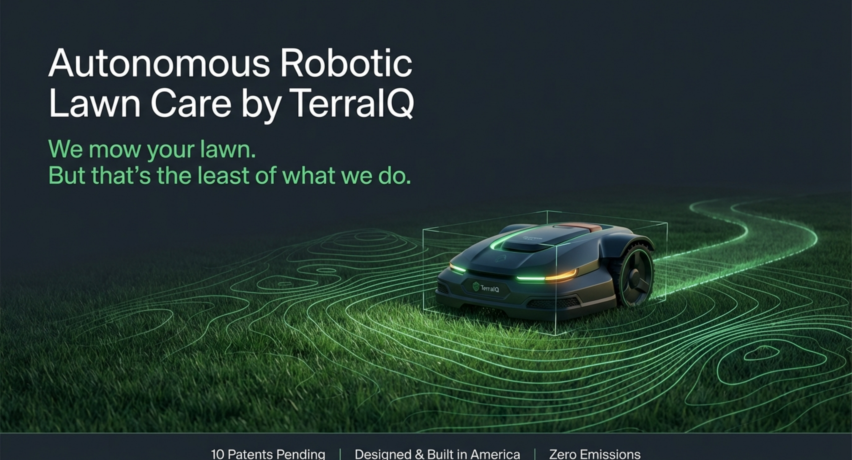 LawnSentinel autonomous property intelligence visual guide